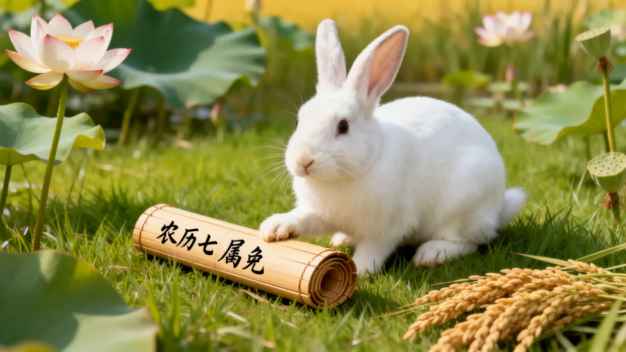 农历七月属兔人的命运怎样，属兔七月出生好不好？
