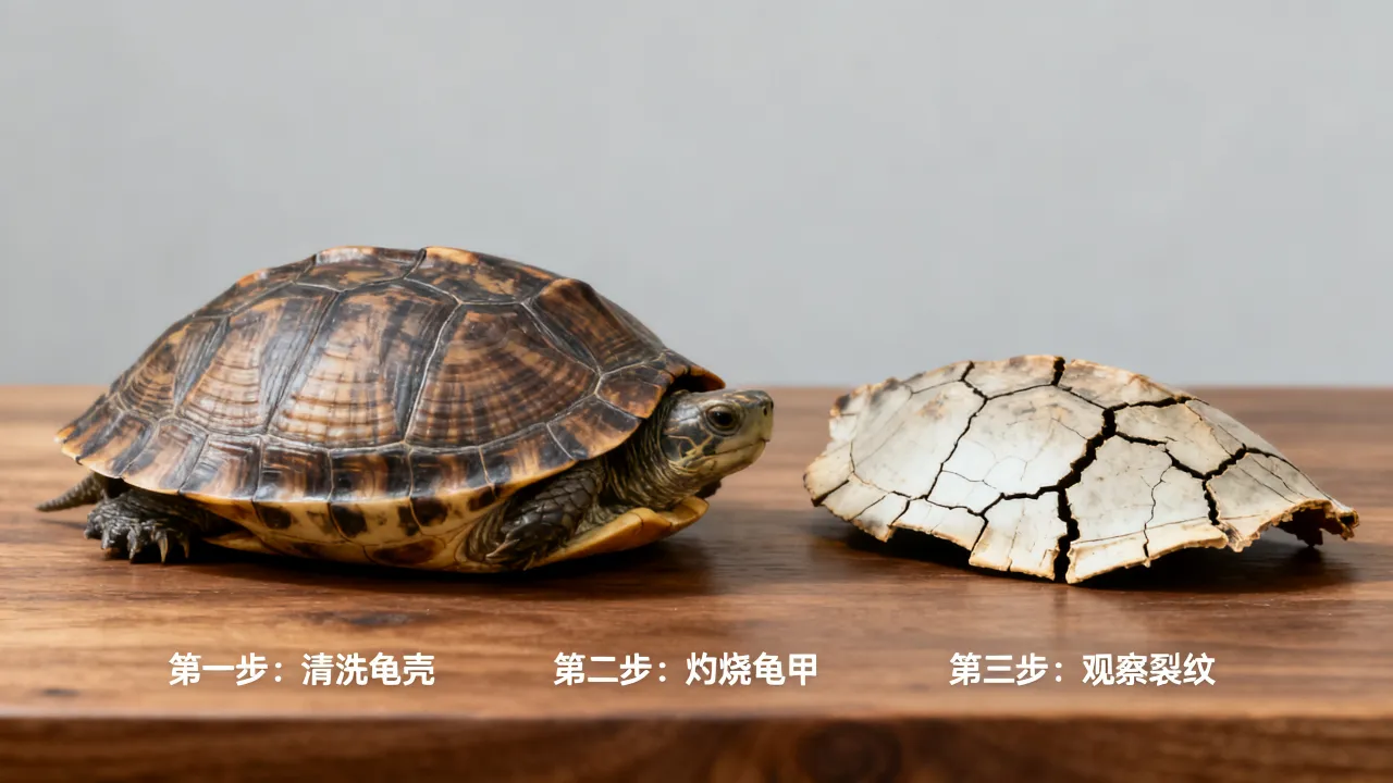 占卜龟壳怎么算吉凶，龟甲占卜怎么看吉凶方法详解