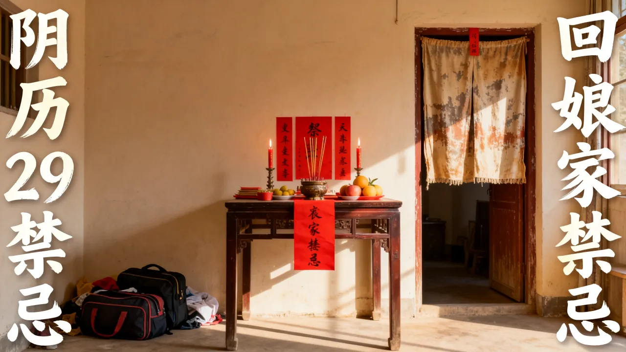 阴历29禁忌有哪些?为什么说不能回娘家? 阴历29禁忌有哪些?为什么说不能回娘家?