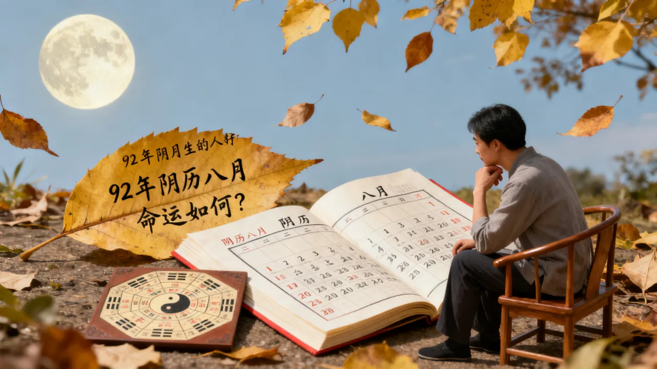 92年阴历八月命运如何？阴历八月出生的人命运好不好？