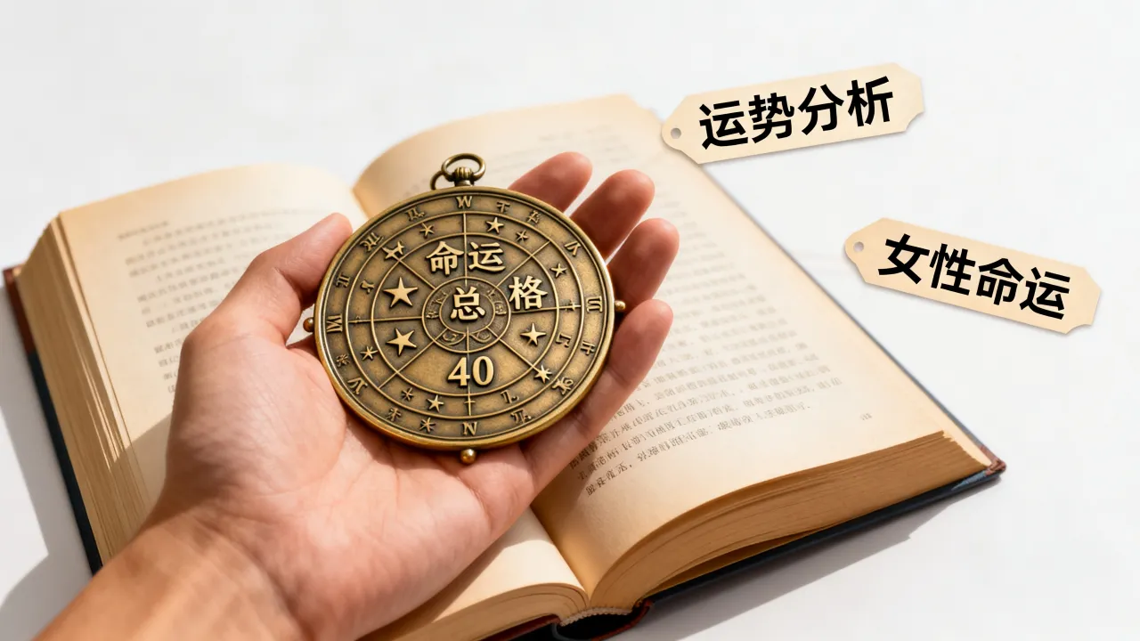 命运总格40的运势如何,总格40的女人命运好不好 命运总格40的运势如何,总格40的女人命运好不好