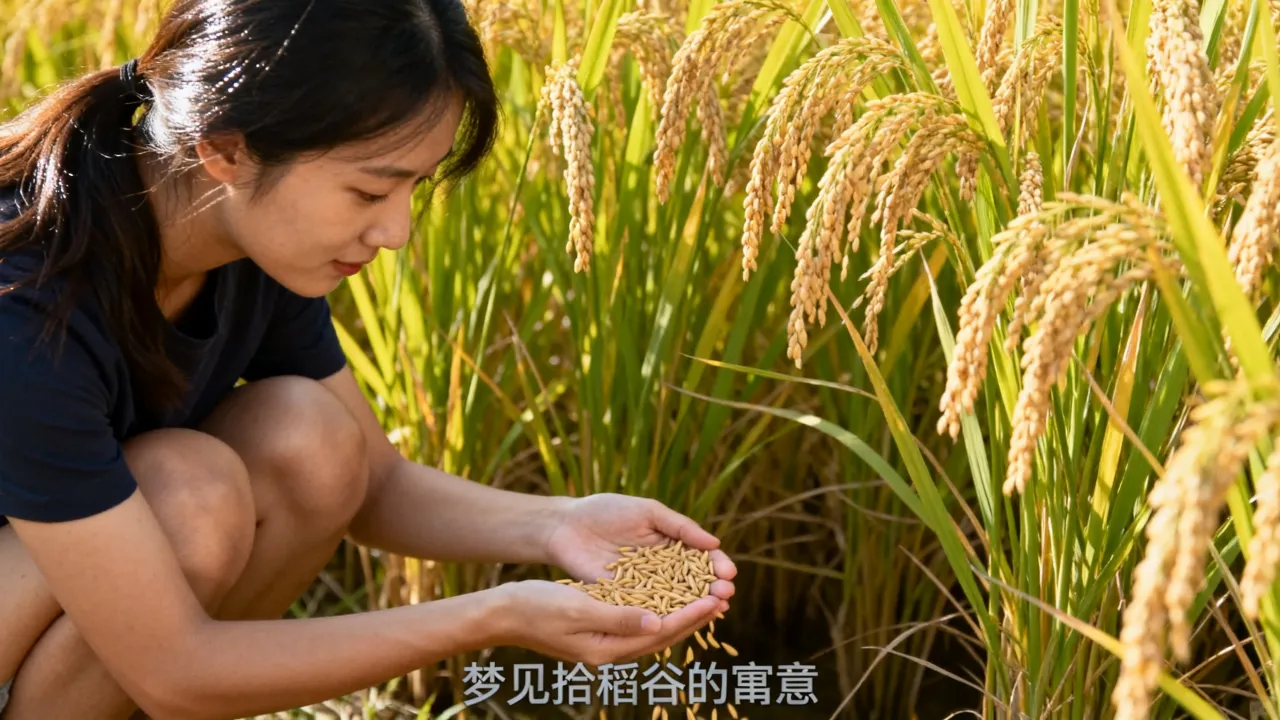 梦到了拾稻谷啥意思,梦见自己捡稻谷是什么预兆 梦到了拾稻谷啥意思,梦见自己捡稻谷是什么预兆