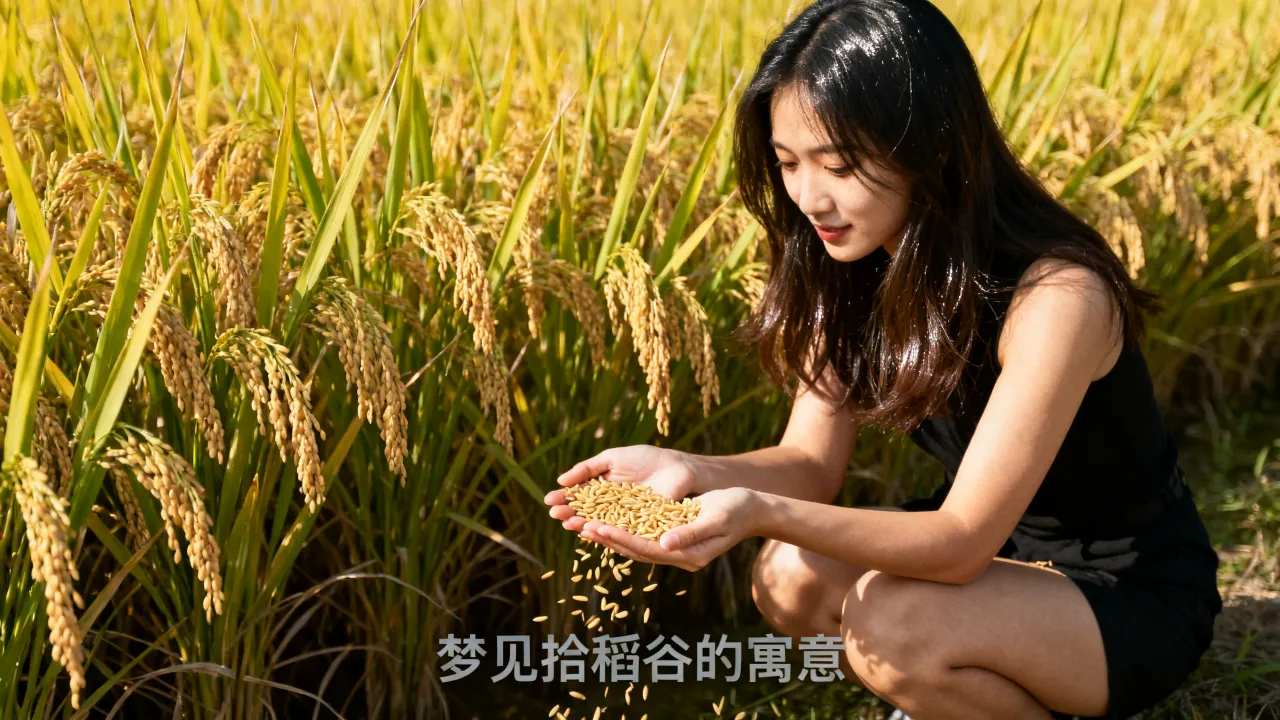 梦到了拾稻谷啥意思,梦见自己捡稻谷是什么预兆 梦到了拾稻谷啥意思,梦见自己捡稻谷是什么预兆
