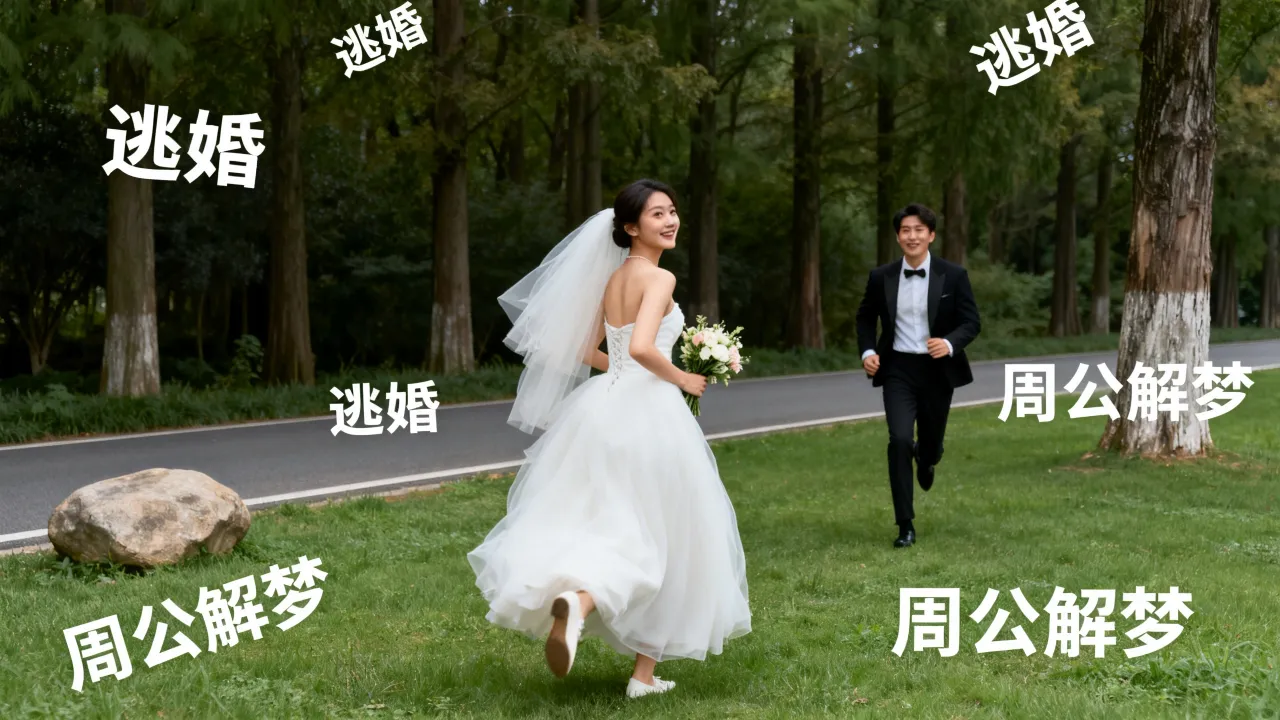 梦见逃婚是什么意思，做梦梦到逃婚预兆好坏？周公解梦大全查询