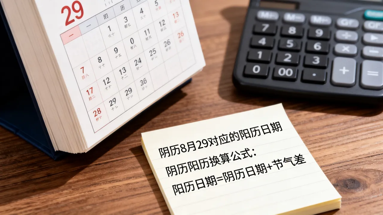 阴历8月29对应的阳历是哪天,阴历阳历怎么换算 阴历8月29对应的阳历是哪天,阴历阳历怎么换算