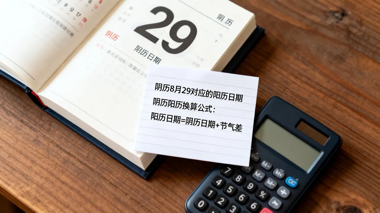 阴历8月29对应的阳历是哪天,阴历阳历怎么换算 阴历8月29对应的阳历是哪天,阴历阳历怎么换算