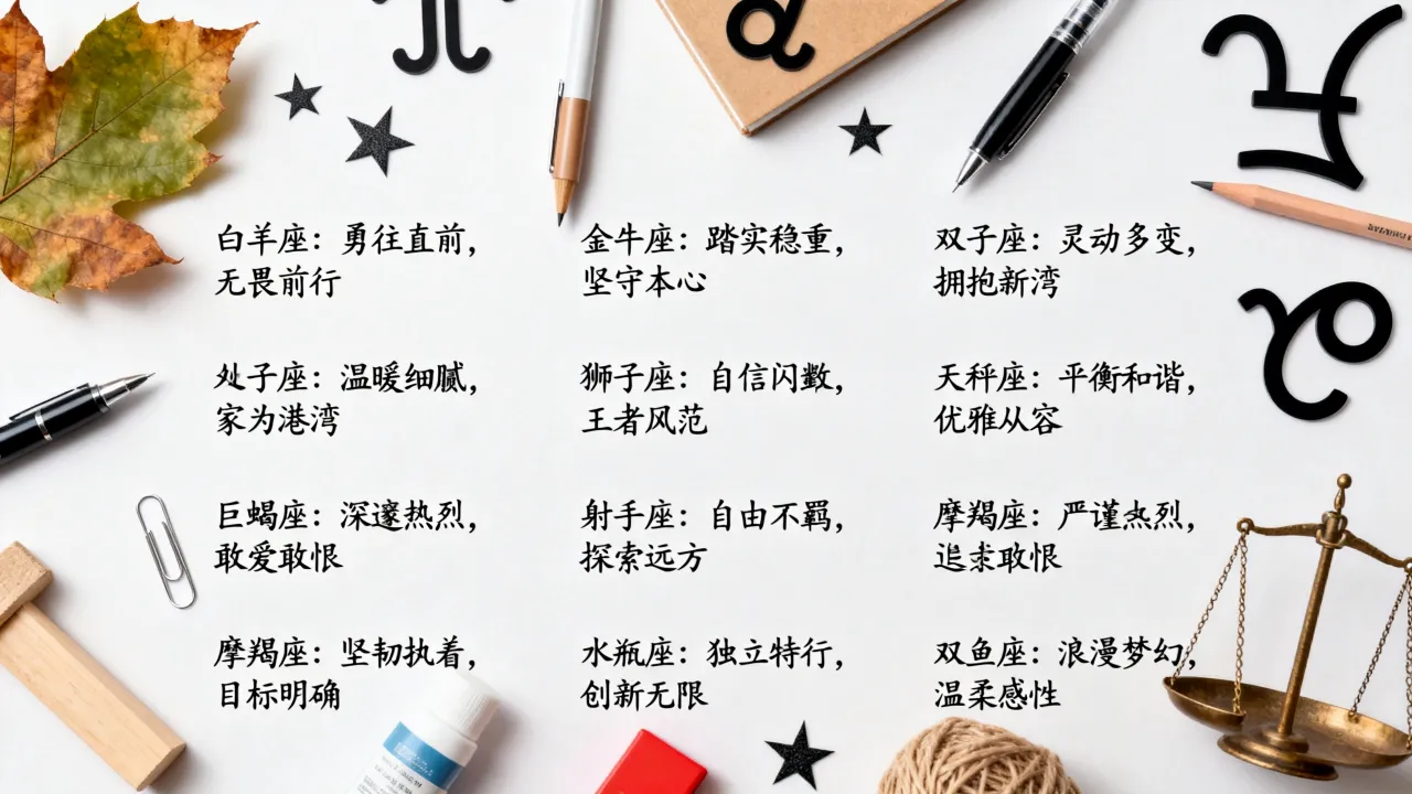 十二星座个性签名怎么写?,十二星座经典个性签名有哪些? 十二星座个性签名怎么写?,十二星座经典个性签名有哪些?