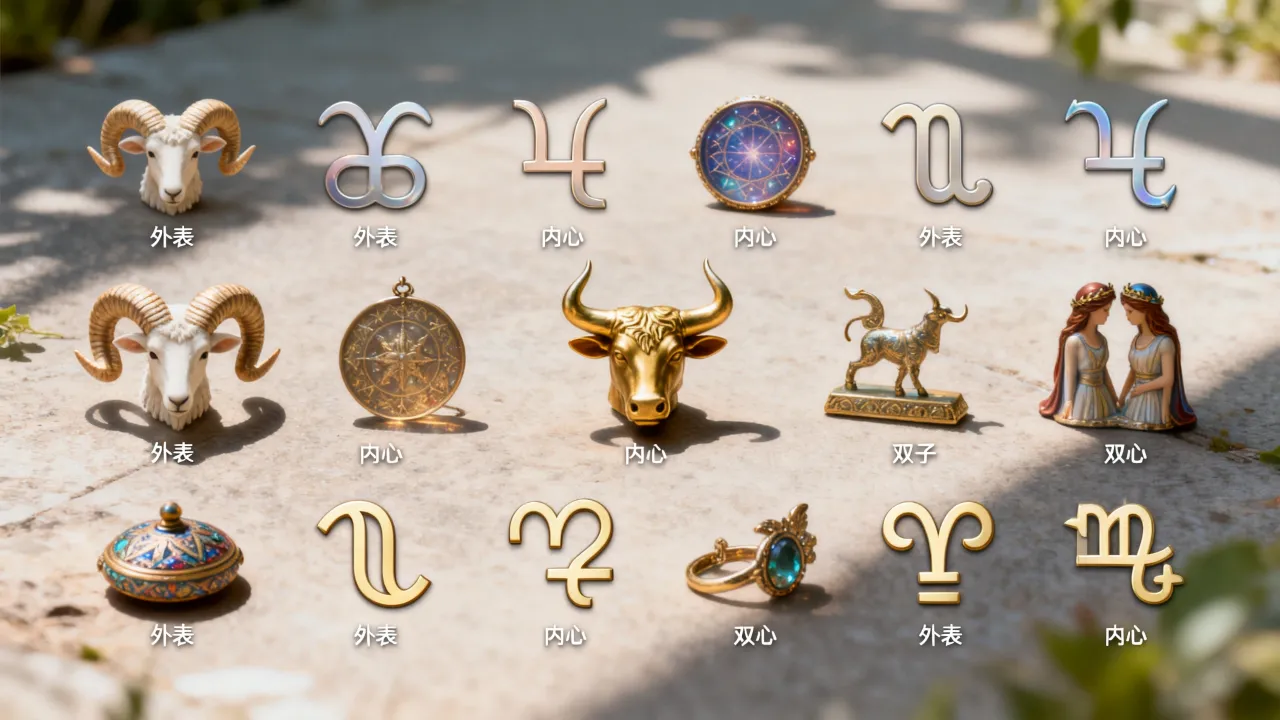 十二星座外表和内心哪个更真实?星座内外反差揭秘,你知道吗 十二星座外表和内心哪个更真实?星座内外反差揭秘,你知道吗