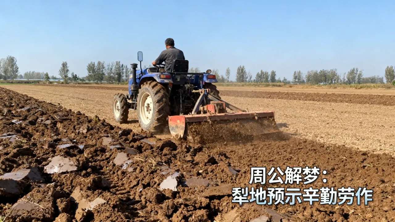 梦到别人犁地有什么意义吗，周公解梦犁地是什么预兆