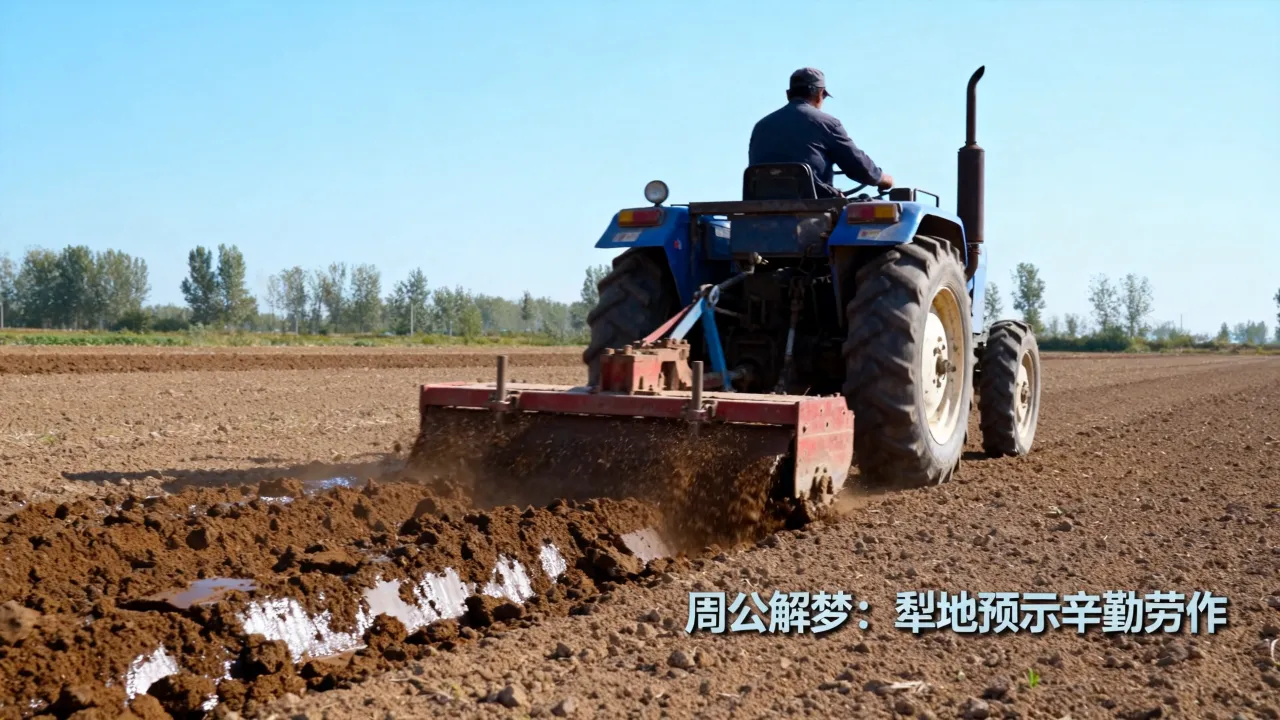梦到别人犁地有什么意义吗，周公解梦犁地是什么预兆