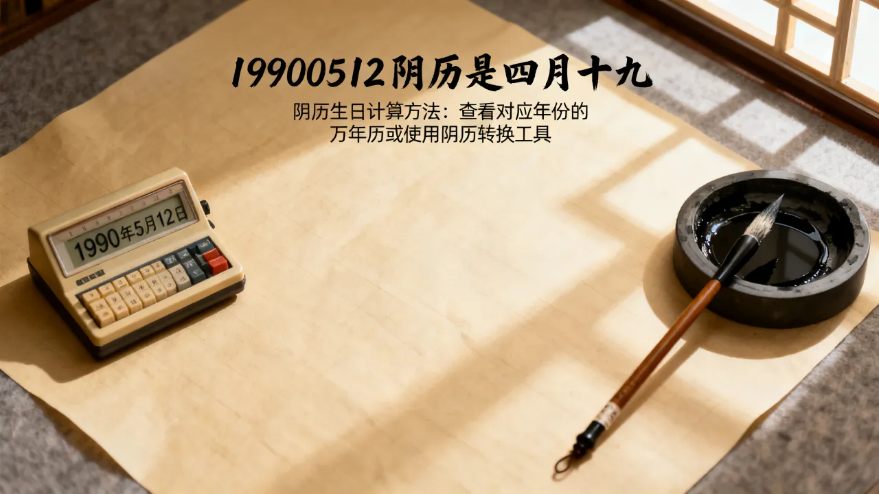 19900512阴历是几月几号,阴历生日怎么算 19900512阴历是几月几号,阴历生日怎么算