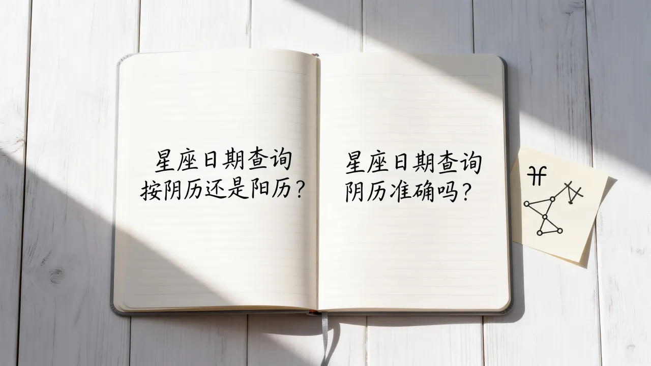星座日期查询按阴历还是阳历，星座日期查询阴历准确吗？