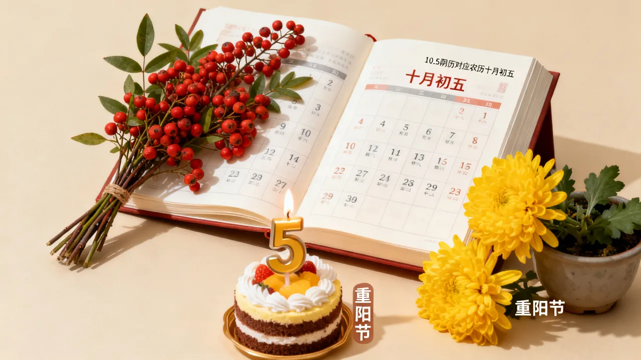10.5阴历是几月几号,十月五日农历生日对应什么节日? 10.5阴历是几月几号,十月五日农历生日对应什么节日?
