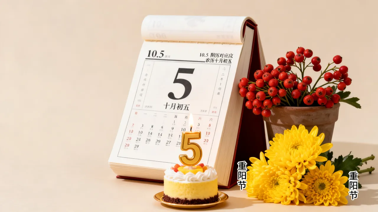 10.5阴历是几月几号,十月五日农历生日对应什么节日? 10.5阴历是几月几号,十月五日农历生日对应什么节日?