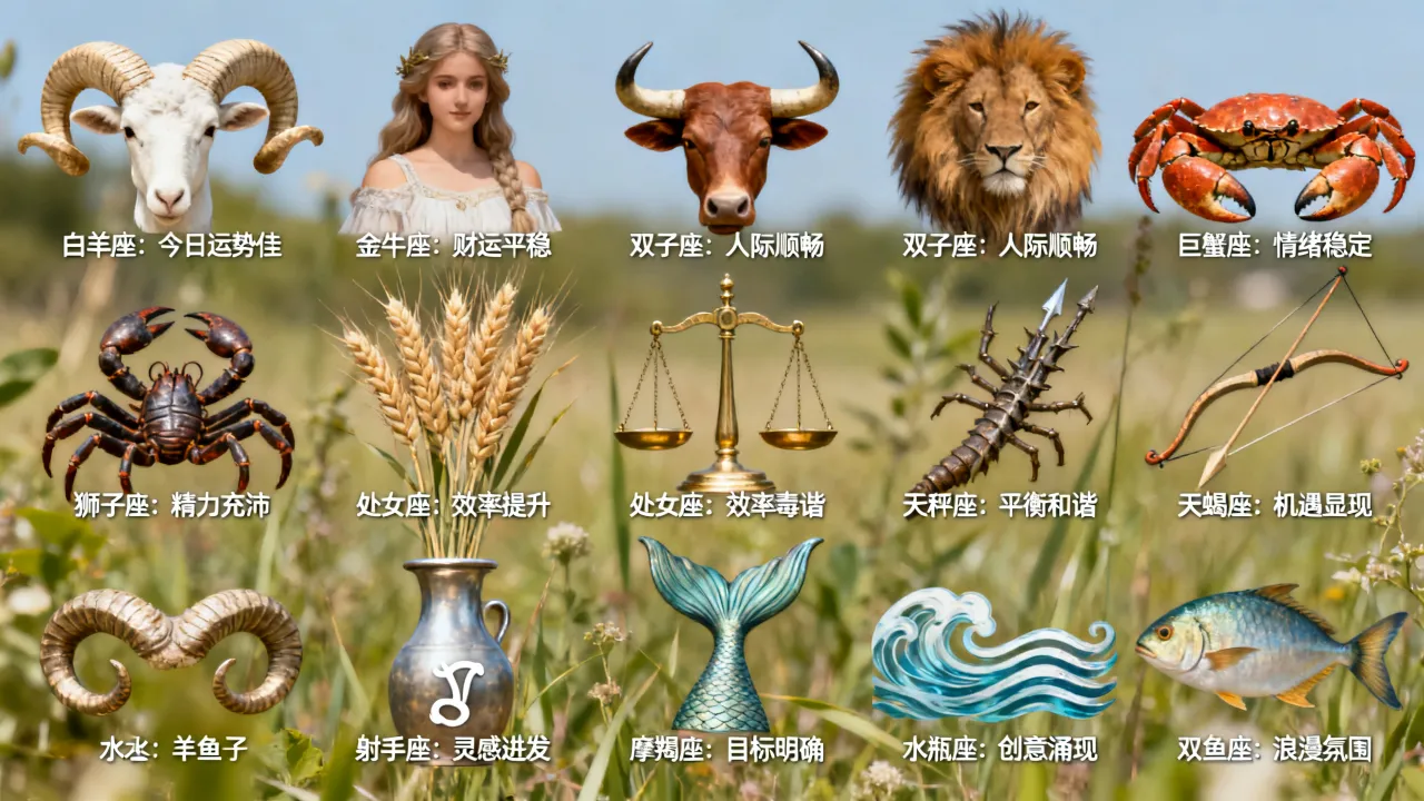 十二星座今天的运气怎么样，到底怎么查询最准？