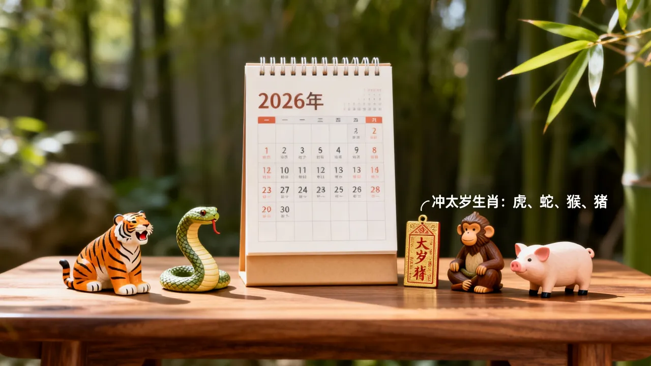 2026年什么生肖冲太岁，犯冲太岁最严重的属相有哪些