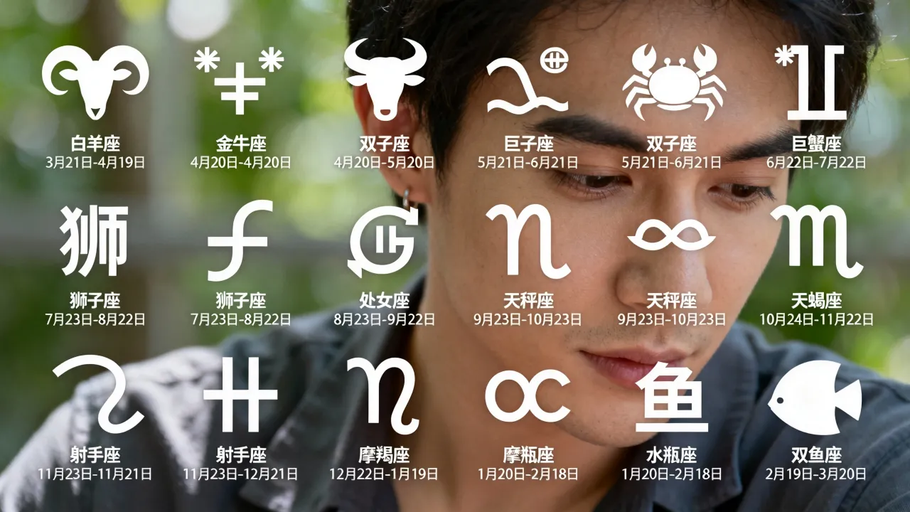 十二星座出生年日怎么查，十二星座出生日期是哪天