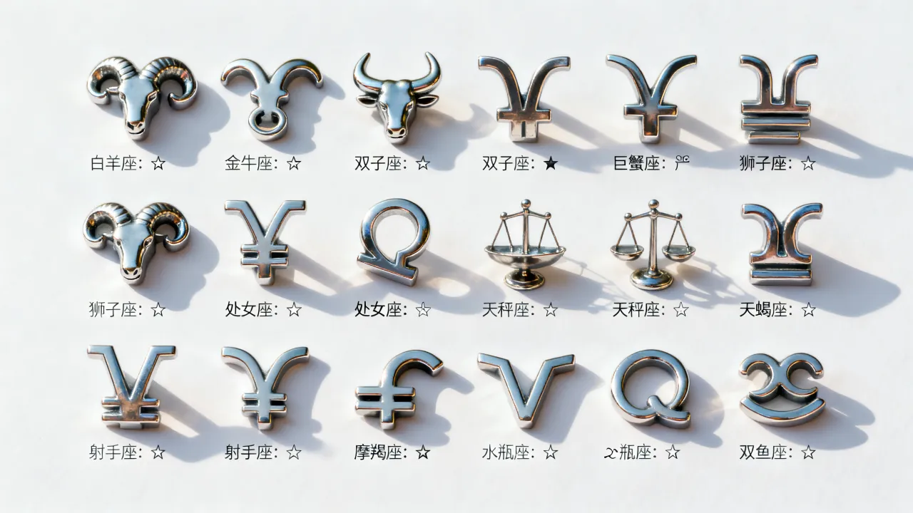 十二星座符号是什么？十二星座符号怎么打出来？