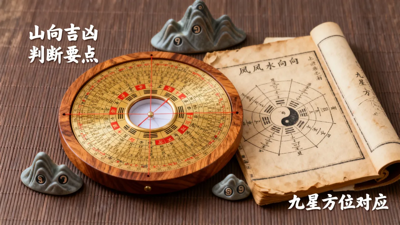 九星怎么论山向吉凶，风水九星判断山向吉凶的方法有哪些？