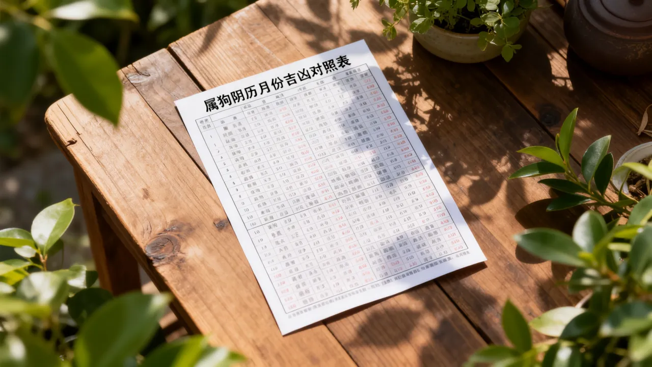 属狗阴历几月出生最好命？属狗人阴历月份吉凶对照表