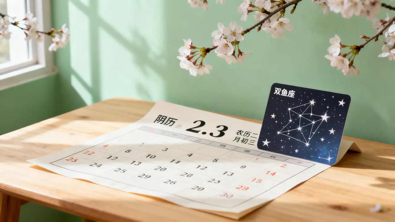 阴历2.3什么星座,农历二月初三是什么星座? 阴历2.3什么星座,农历二月初三是什么星座?