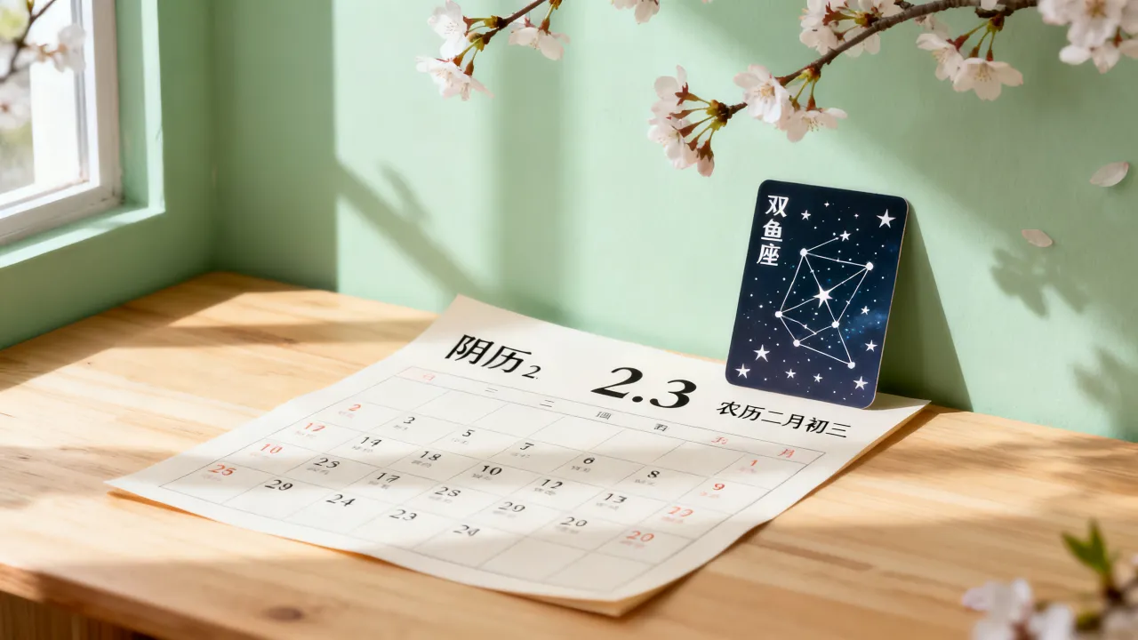 阴历2.3什么星座,农历二月初三是什么星座? 阴历2.3什么星座,农历二月初三是什么星座?