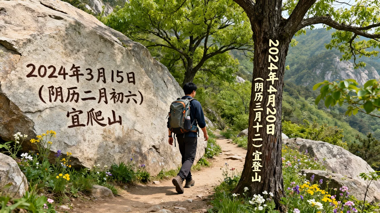 阴历几号爬山?,黄历上宜爬山的好日子是哪几天 阴历几号爬山?,黄历上宜爬山的好日子是哪几天