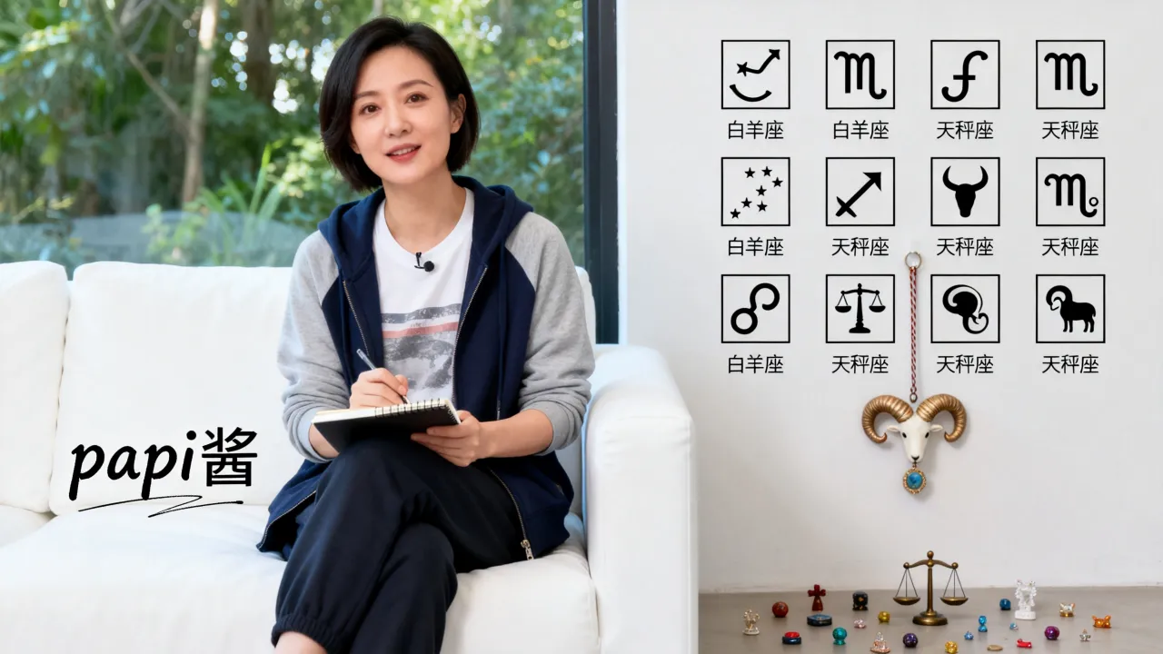 papi酱是什么星座?,十二星座谁最像papi酱? papi酱是什么星座?,十二星座谁最像papi酱?