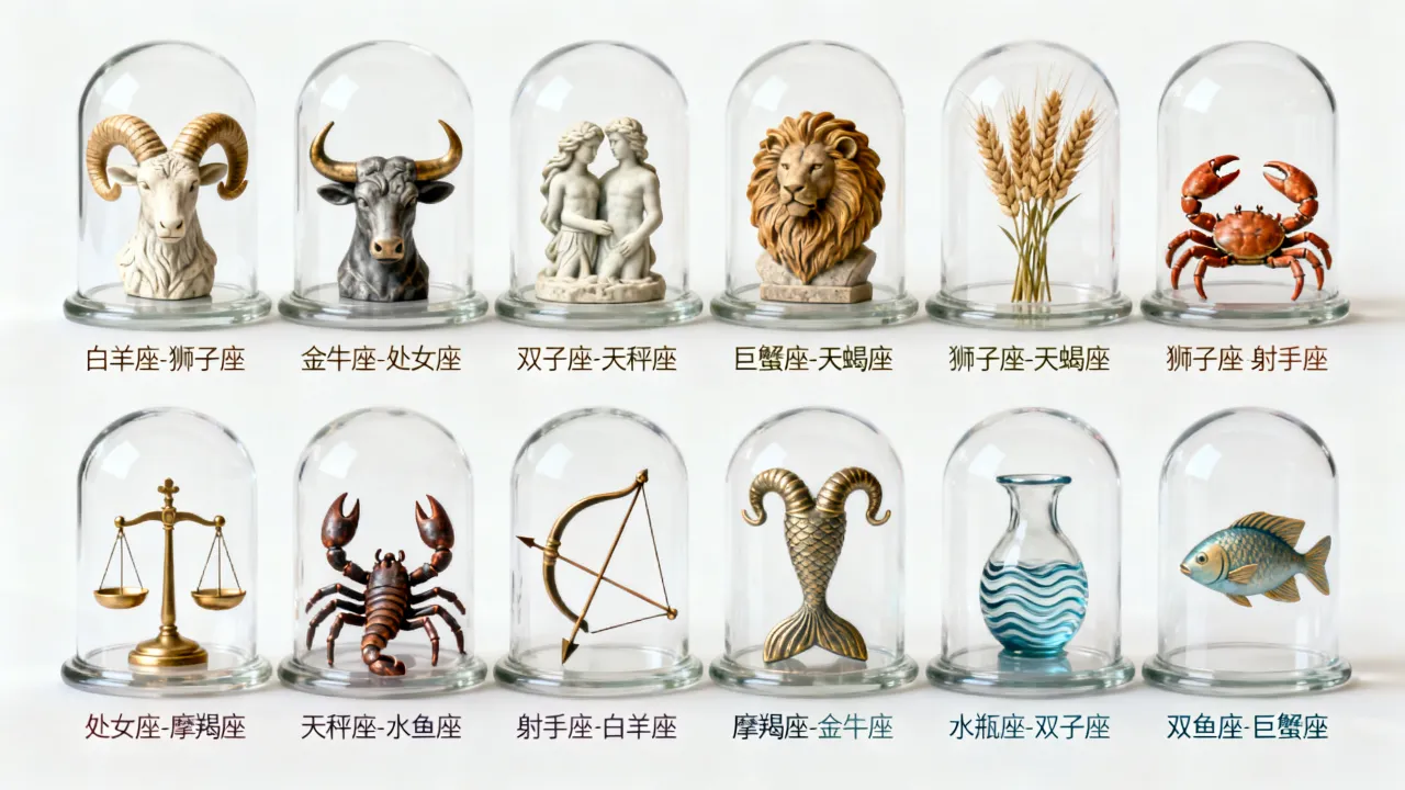 十二星座有缘分的星座有哪些?十二星座命中注定的缘分星座是谁 十二星座有缘分的星座有哪些?十二星座命中注定的缘分星座是谁