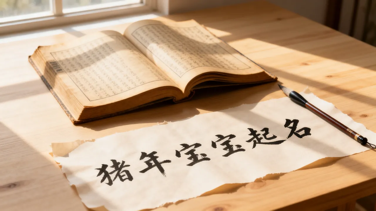 猪年怎么给宝宝起名字，有讲究吗