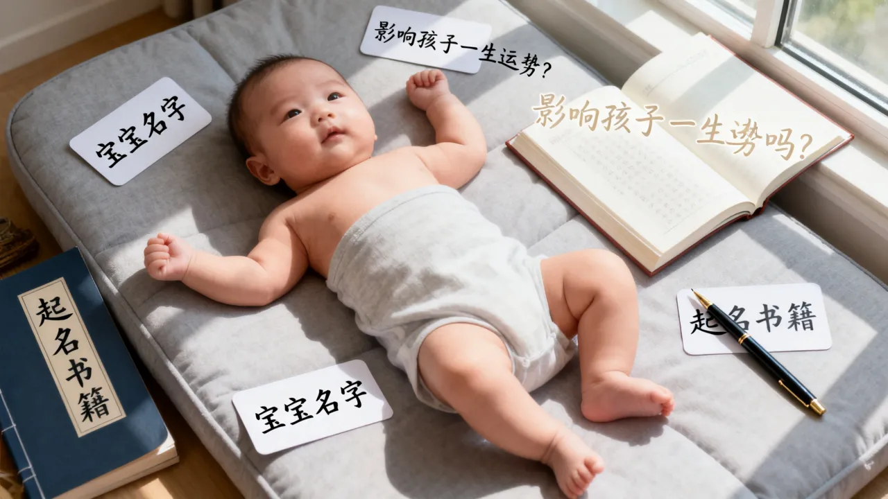 给宝宝起名有什么用，影响孩子一生运势吗？