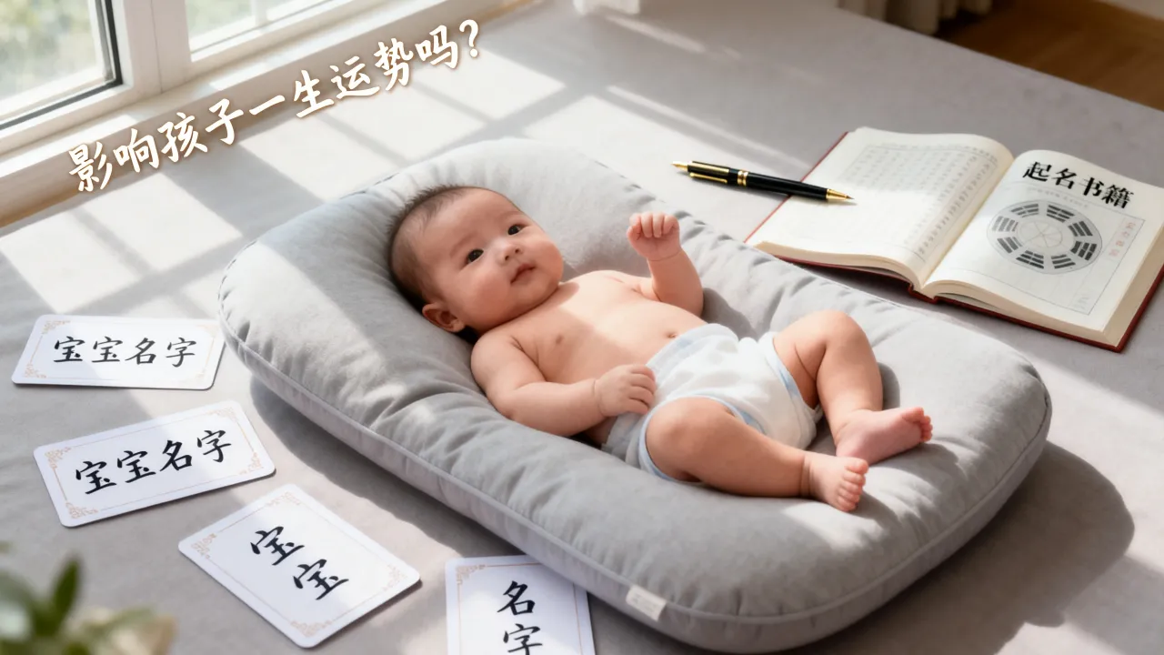 给宝宝起名有什么用，影响孩子一生运势吗？