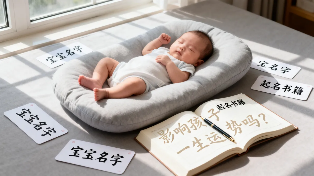 给宝宝起名有什么用，影响孩子一生运势吗？