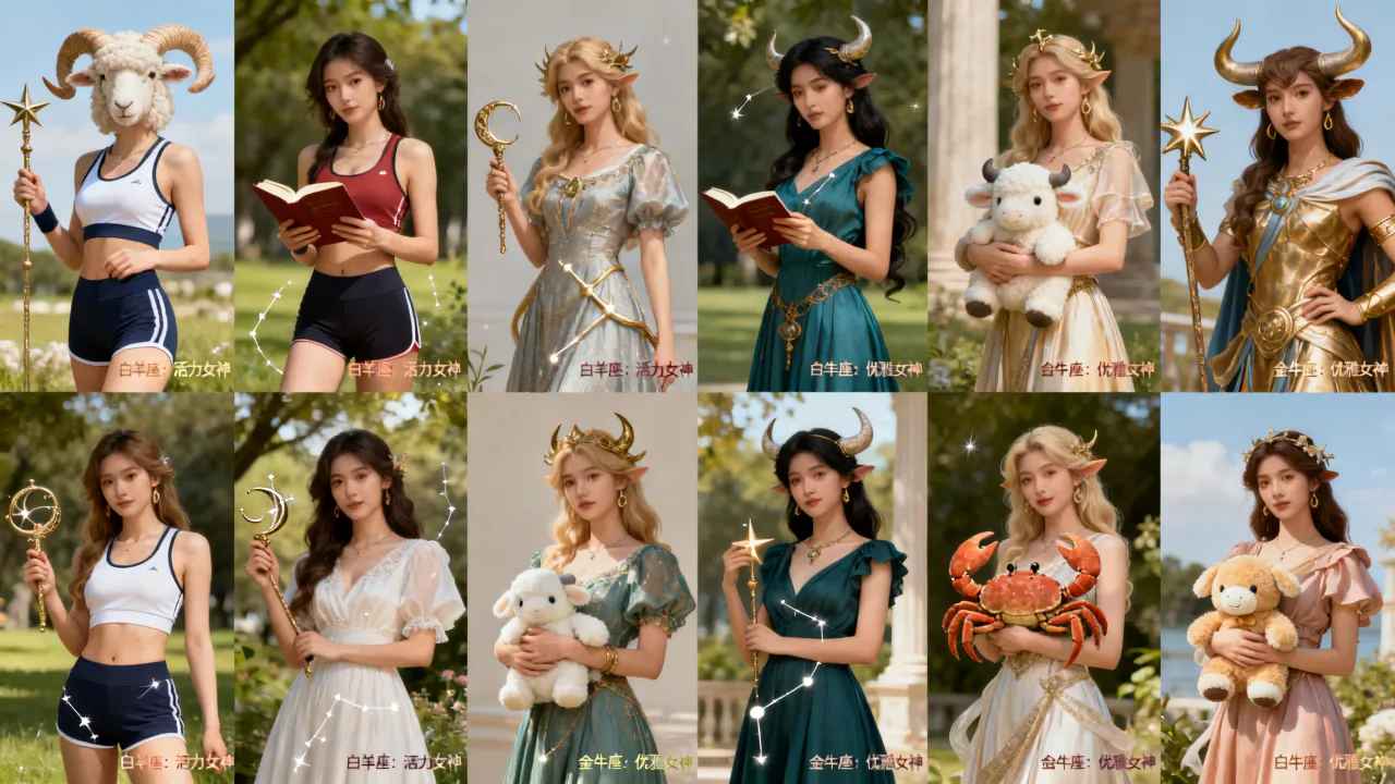 十二星座是什么女神,十二星座中哪个星座最有女神范? 十二星座是什么女神,十二星座中哪个星座最有女神范?
