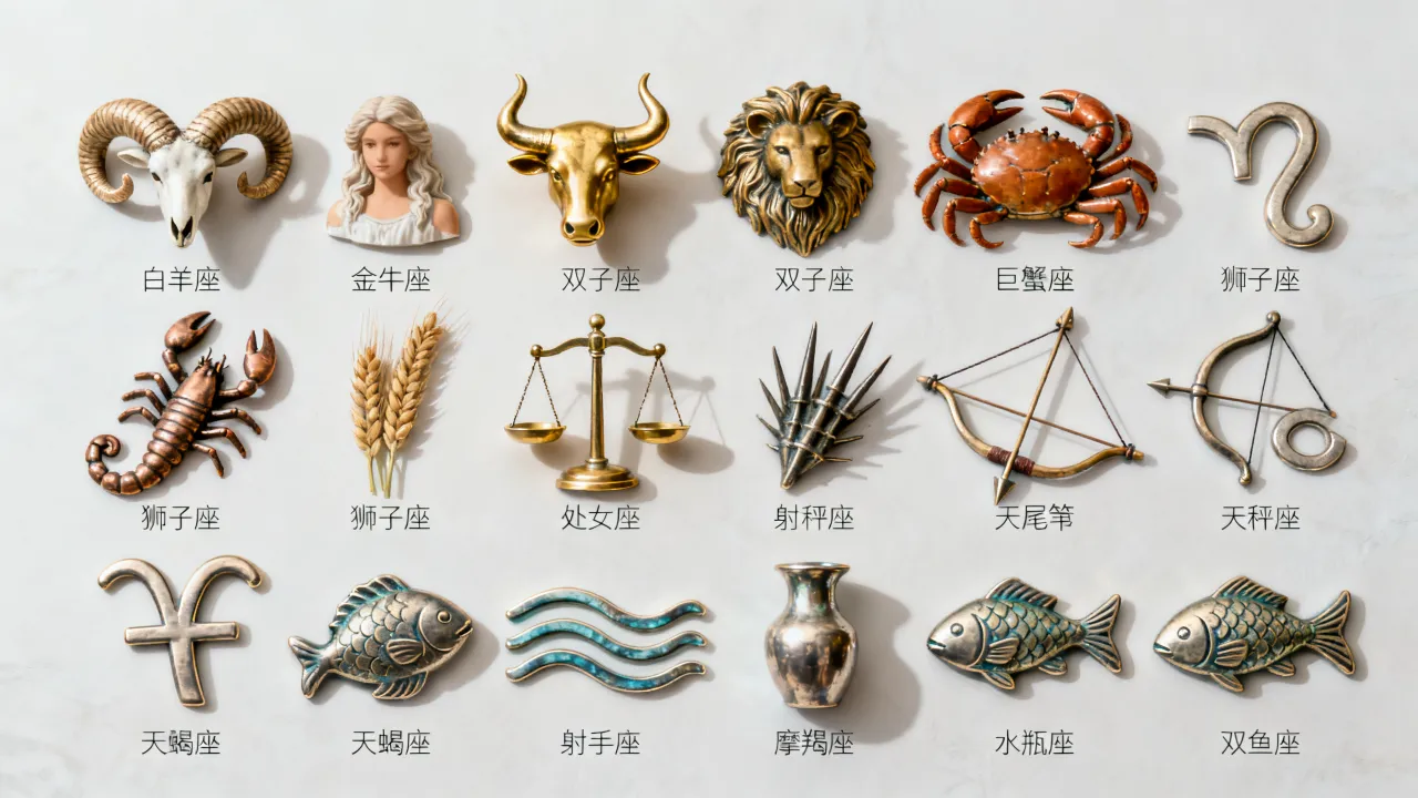 十二星座咋看，十二星座哪个最准？