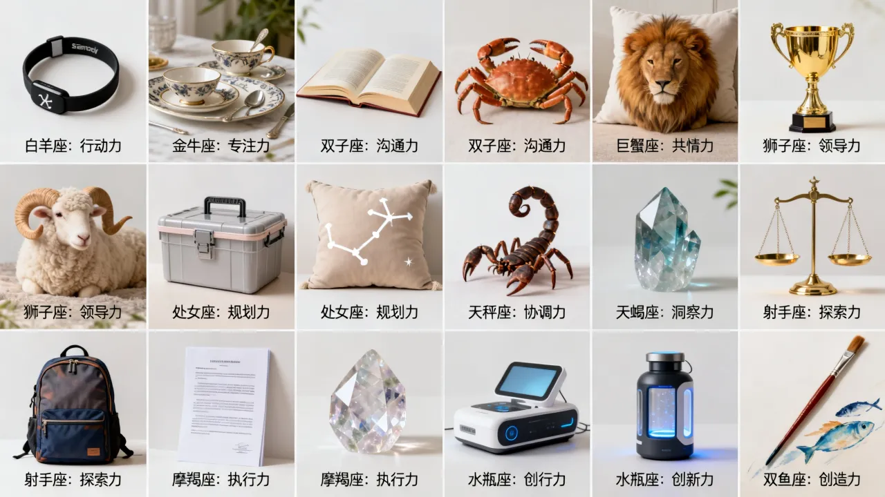 十二星座专属技能有哪些？十二星座的天赋特长是什么？