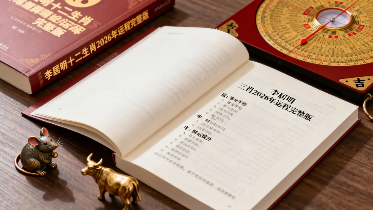 李居明十二生肖2026年运程完整版准不准,李居明运程书 李居明十二生肖2026年运程完整版准不准,李居明运程书