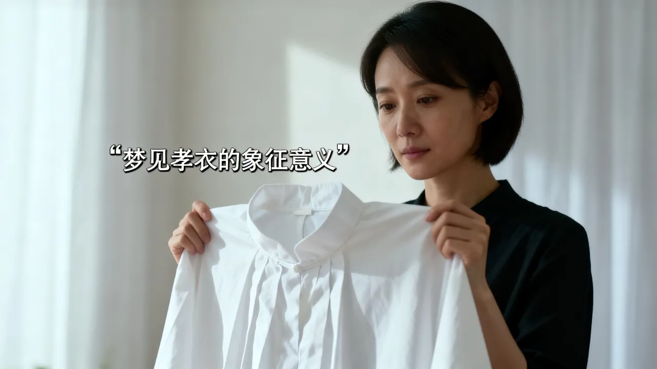 梦见孝衣服意味着什么,梦见穿孝衣是什么预兆? 梦见孝衣服意味着什么,梦见穿孝衣是什么预兆?