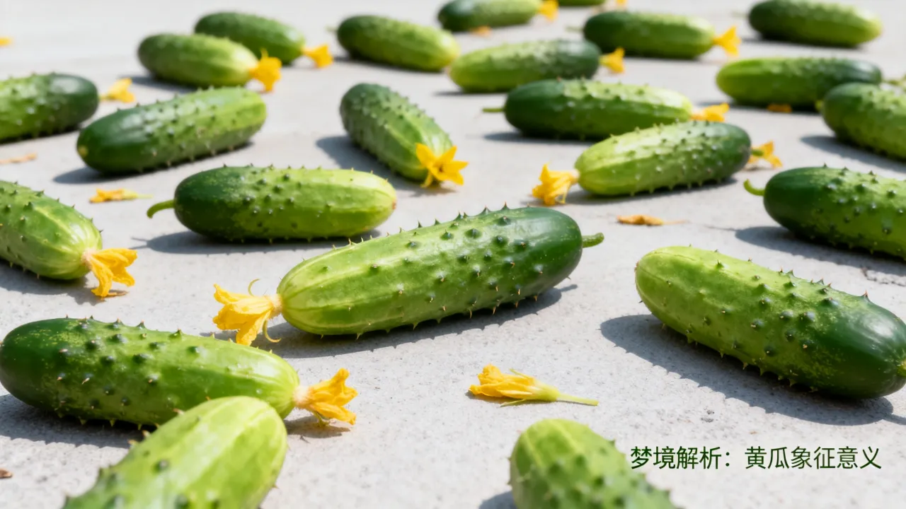 梦见满地黄瓜是好是坏，梦见满地黄瓜有什么预兆？