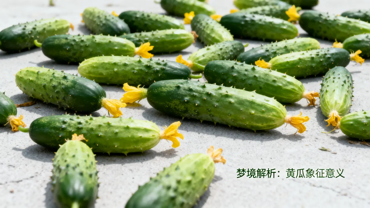 梦见满地黄瓜是好是坏，梦见满地黄瓜有什么预兆？