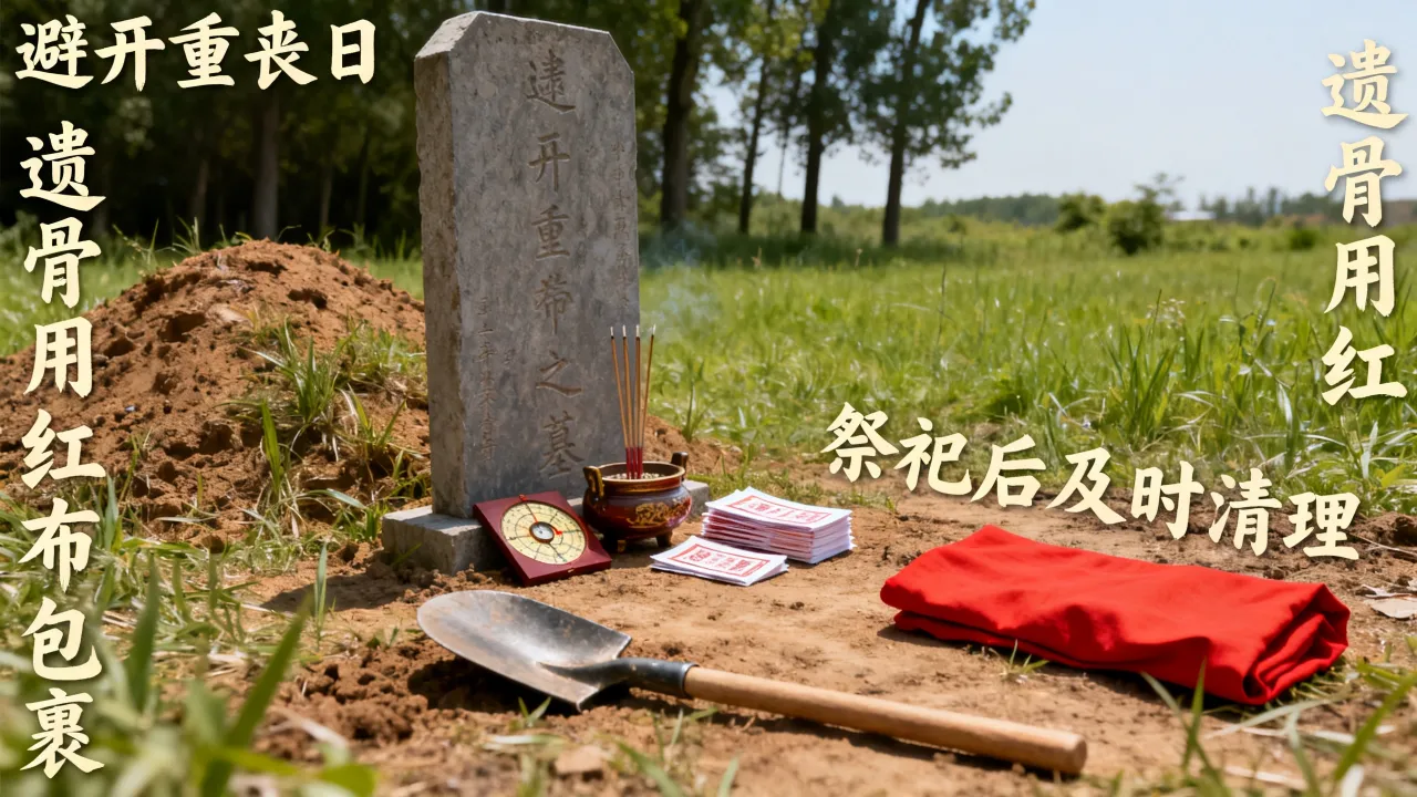 迁坟吉凶如何化解？迁坟注意事项和化解方法有哪些？