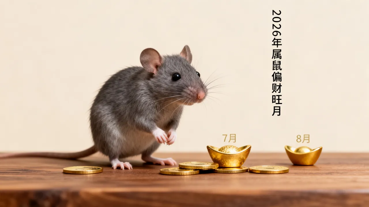 属鼠下半年哪个月份偏财旺2026,属鼠2026年偏财运最旺月份是几月? 属鼠下半年哪个月份偏财旺2026,属鼠2026年偏财运最旺月份是几月?