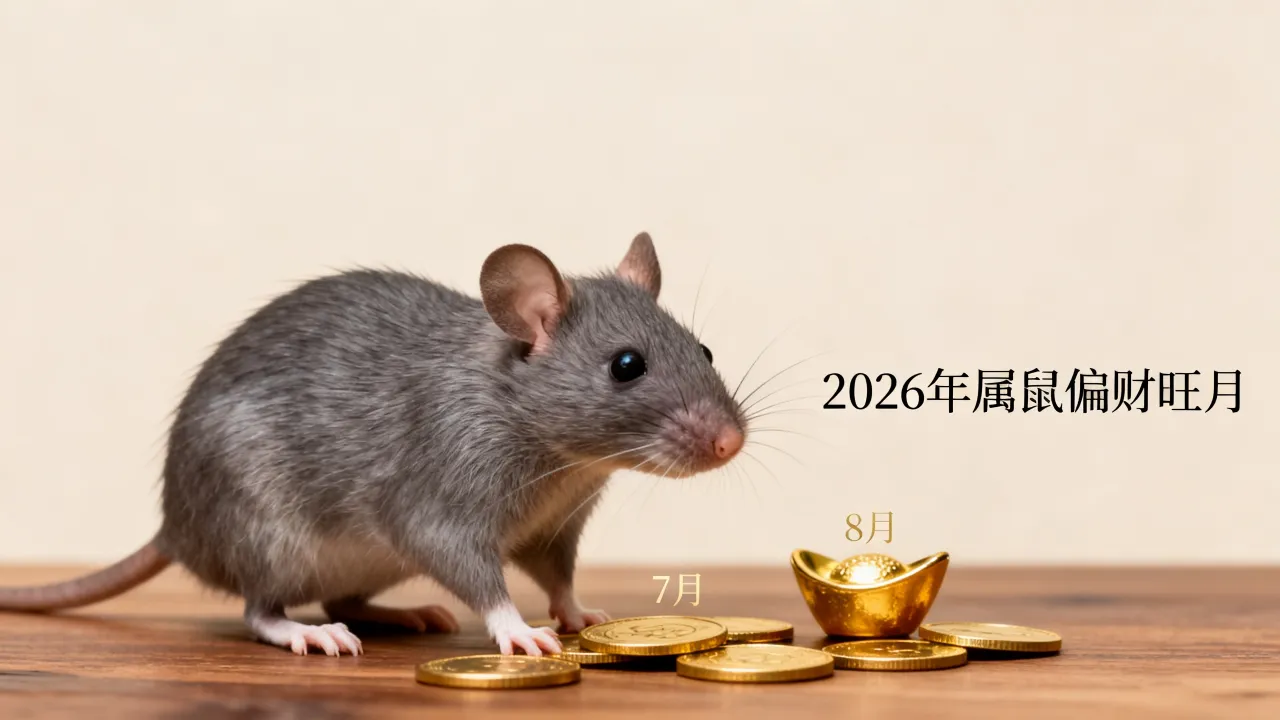 属鼠下半年哪个月份偏财旺2026,属鼠2026年偏财运最旺月份是几月? 属鼠下半年哪个月份偏财旺2026,属鼠2026年偏财运最旺月份是几月?