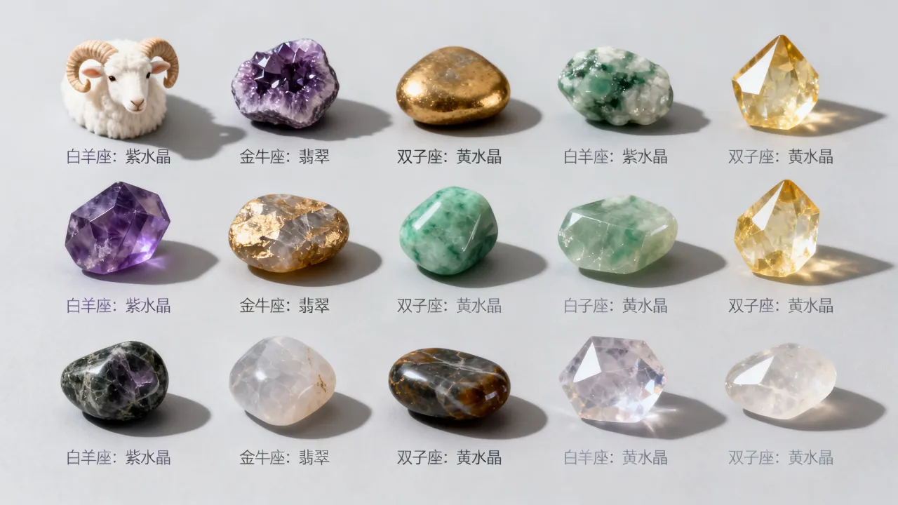 十二星座各自的守护石都有哪些，怎么选最旺你？