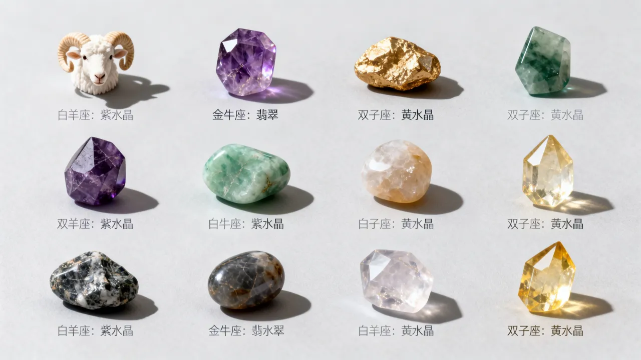 十二星座各自的守护石都有哪些,怎么选最旺你? 十二星座各自的守护石都有哪些,怎么选最旺你?