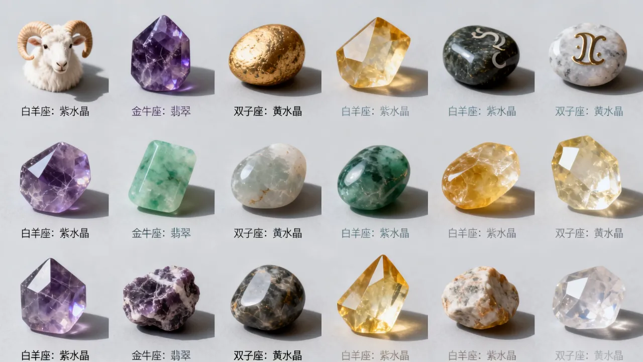 十二星座各自的守护石都有哪些,怎么选最旺你? 十二星座各自的守护石都有哪些,怎么选最旺你?