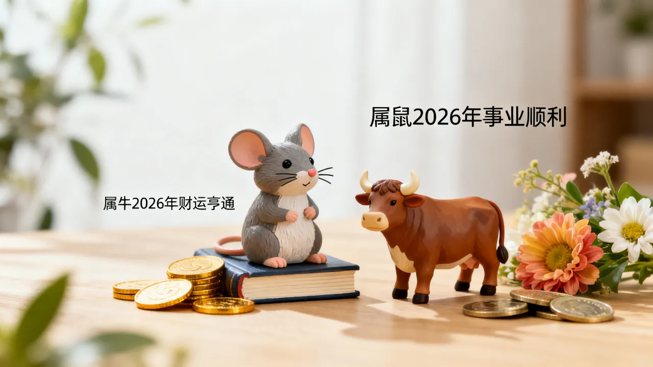 属鼠的2026年运势怎么样，属牛的2026年运势如何？