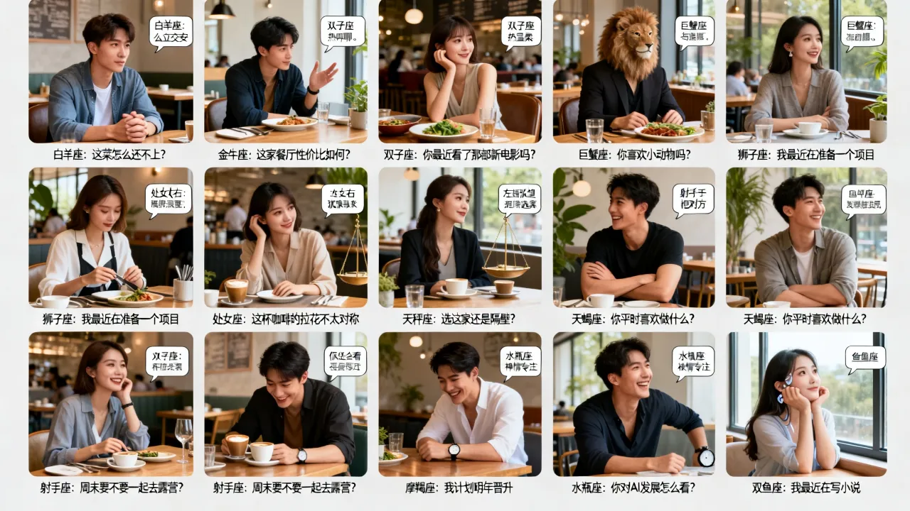十二星座被相亲时各自表现如何，为什么会被安排相亲？