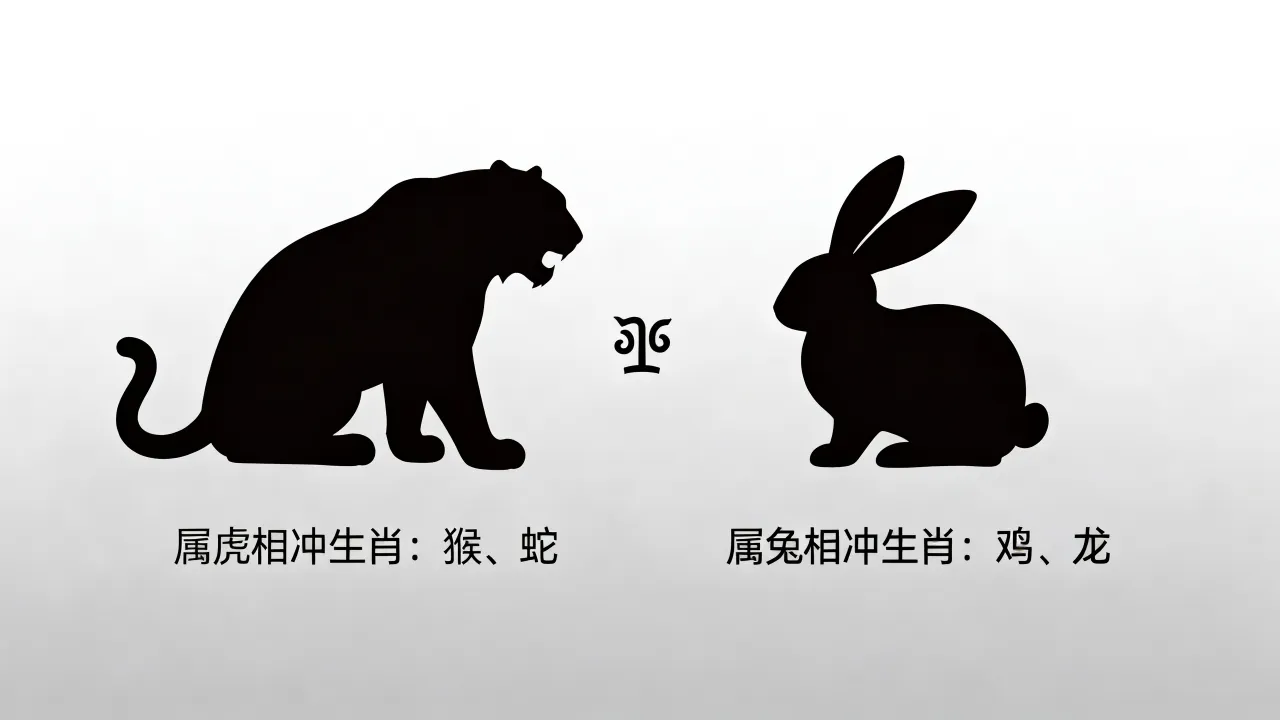 属虎的生肖相冲是什么,属兔的生肖相冲和什么生肖相冲? 属虎的生肖相冲是什么,属兔的生肖相冲和什么生肖相冲?