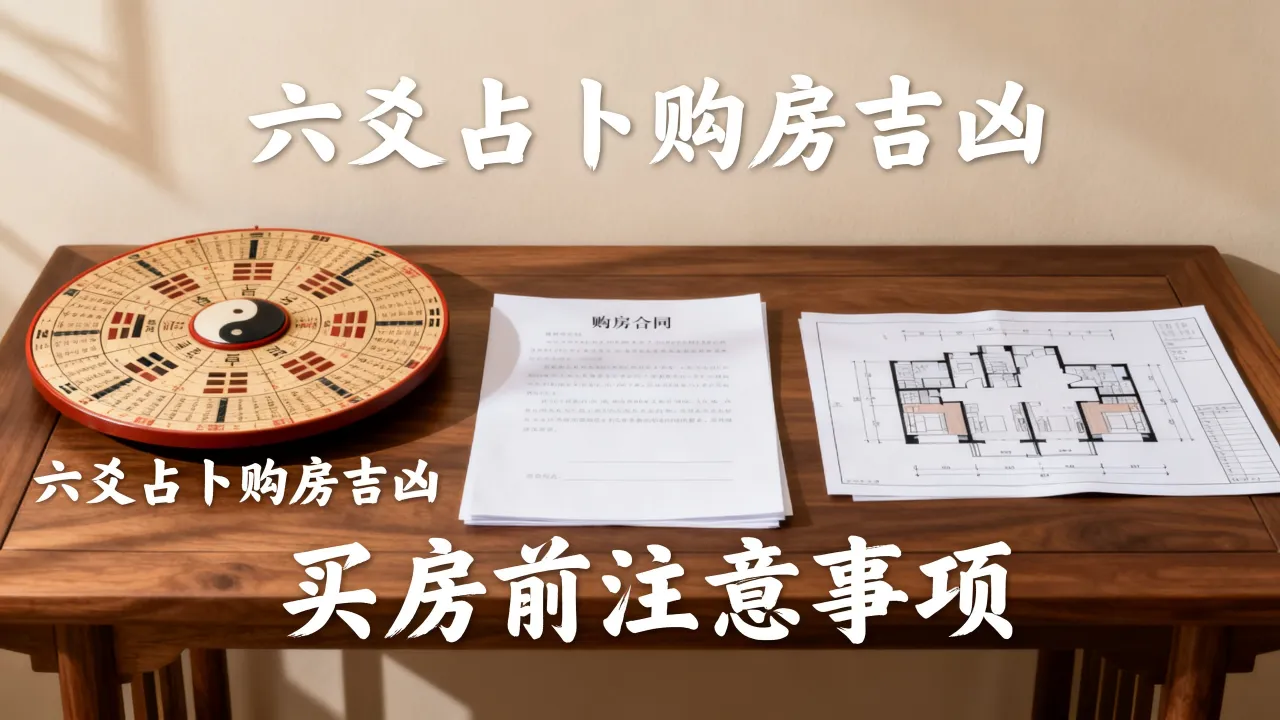 六爻怎么看买房子吉凶,买房前用六爻占卜需要注意什么? 六爻怎么看买房子吉凶,买房前用六爻占卜需要注意什么?